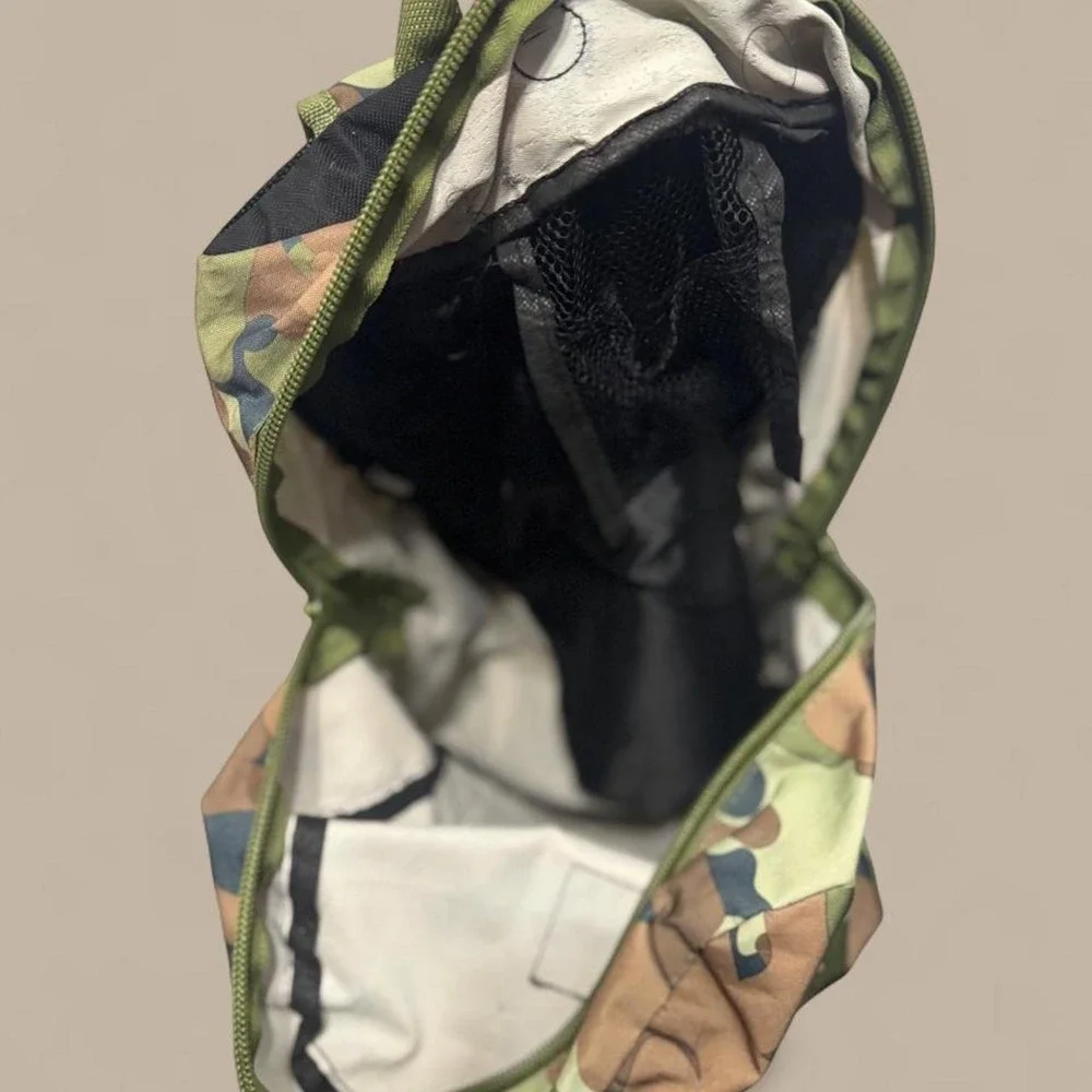 Eaglesport Woodland Camo Utility Backpack Gorpcore Streetwear Travel Bag Multi